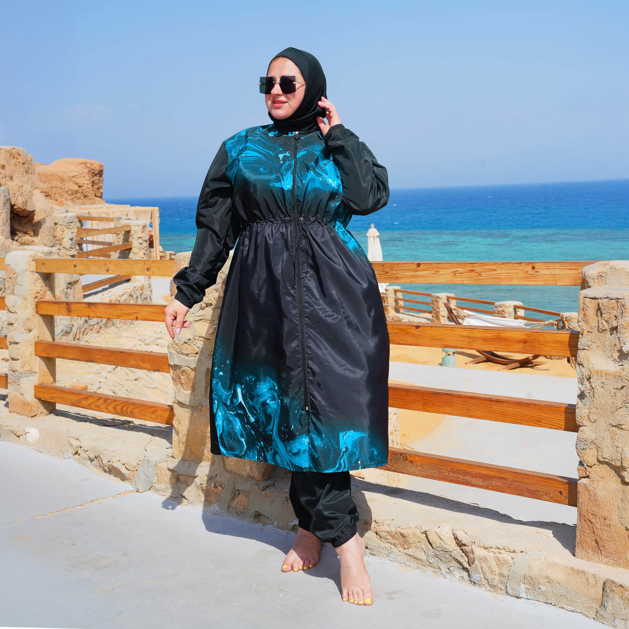 مايوه محجبات وتربروف بيج سايز WP.25